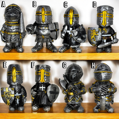 Medieval Knight Garden Gnomes