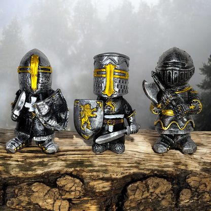 Medieval Knight Garden Gnomes